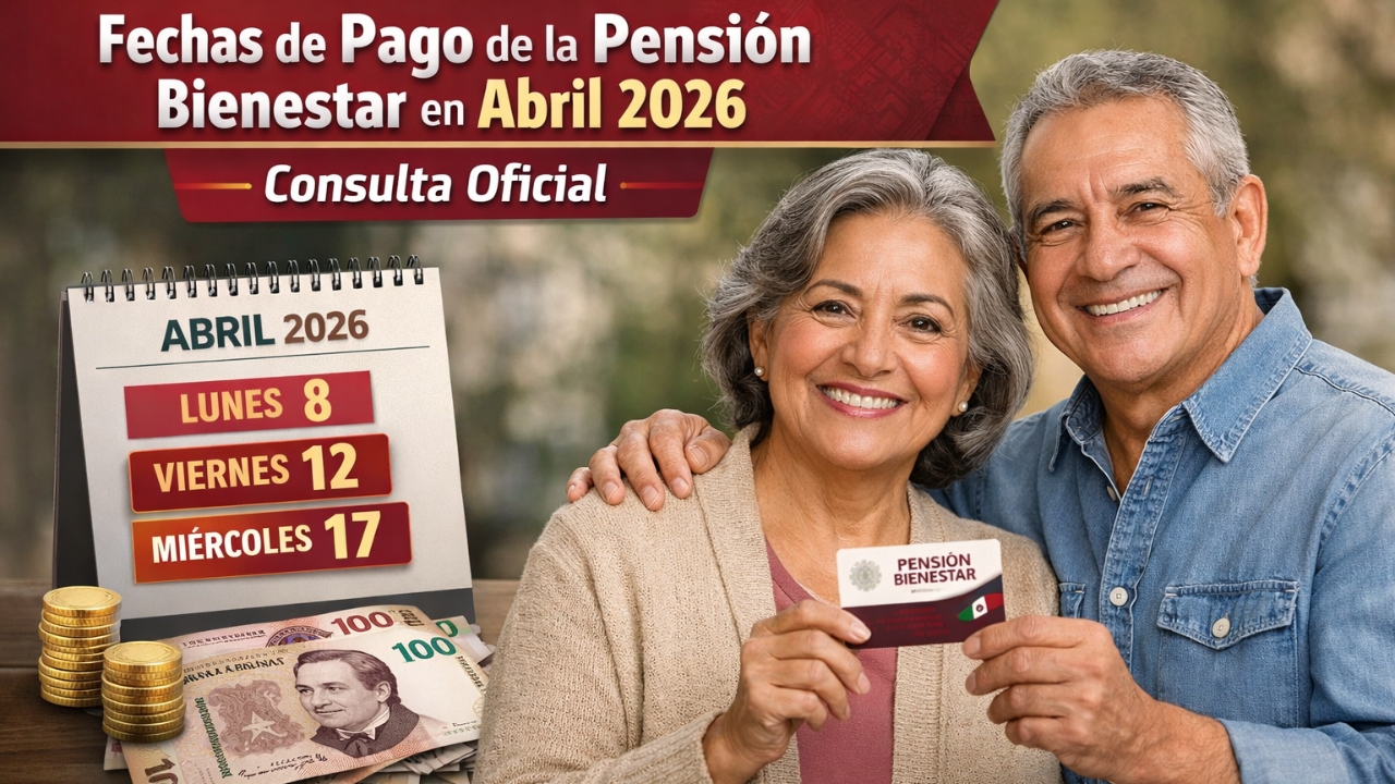 Fechas de Pago de la Pensión Bienestar en Abril 2026: Consulta Oficial