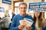 Argentina aumenta pensión mínima: nuevo monto, beneficiarios y cómo verificar cobro en mayo