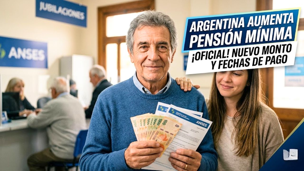 Argentina aumenta pensión mínima: nuevo monto, beneficiarios y cómo verificar cobro en mayo