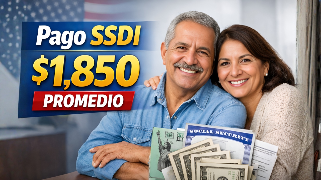 Estados Unidos: Pago SSDI $1,850 Promedio – Elegibilidad y Calendario Oficial de Mayo 2026