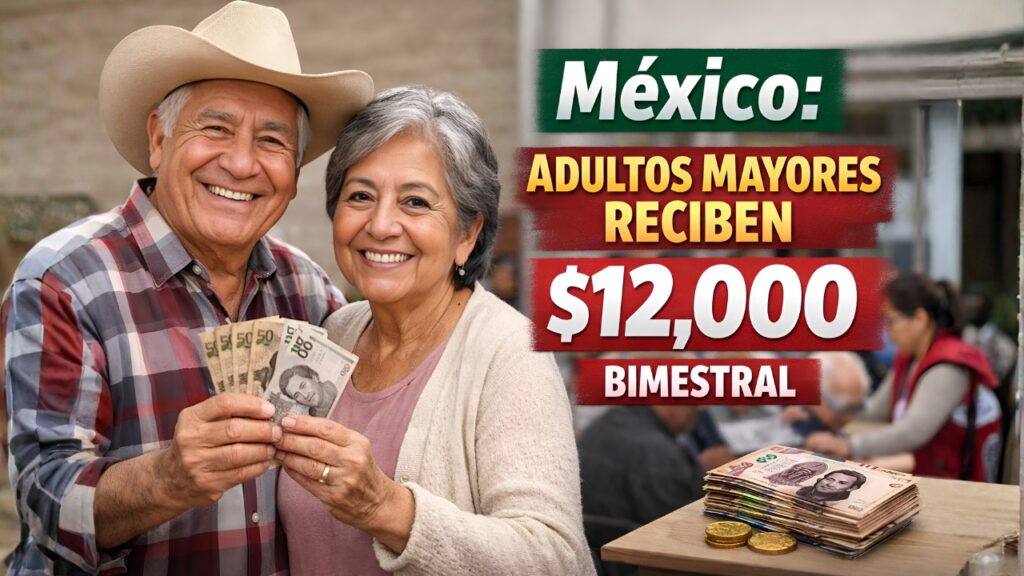 México: Adultos Mayores Reciben $12,000 Bimestral – Registro Abierto y Fechas de Pago 2026