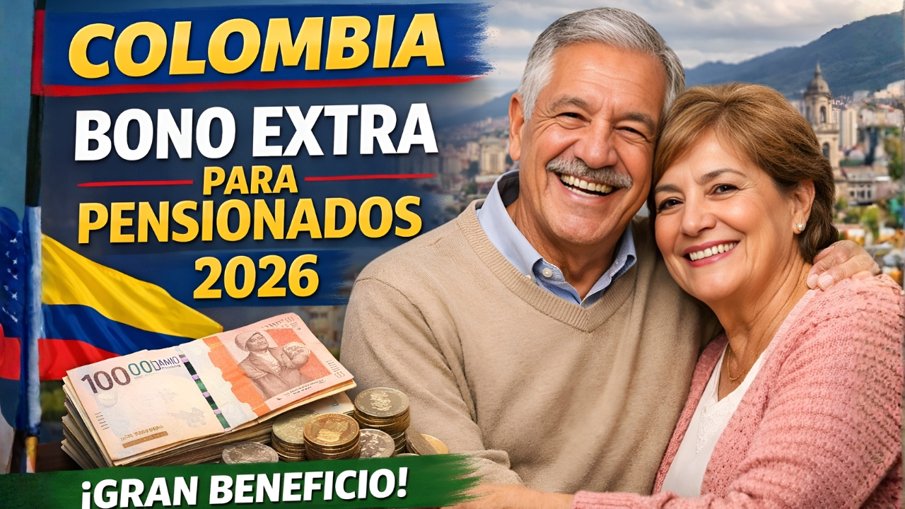 Colombia: Bono Extra para Pensionados 2026 – Cómo Solicitar y Calendario de Pagos Confirmado