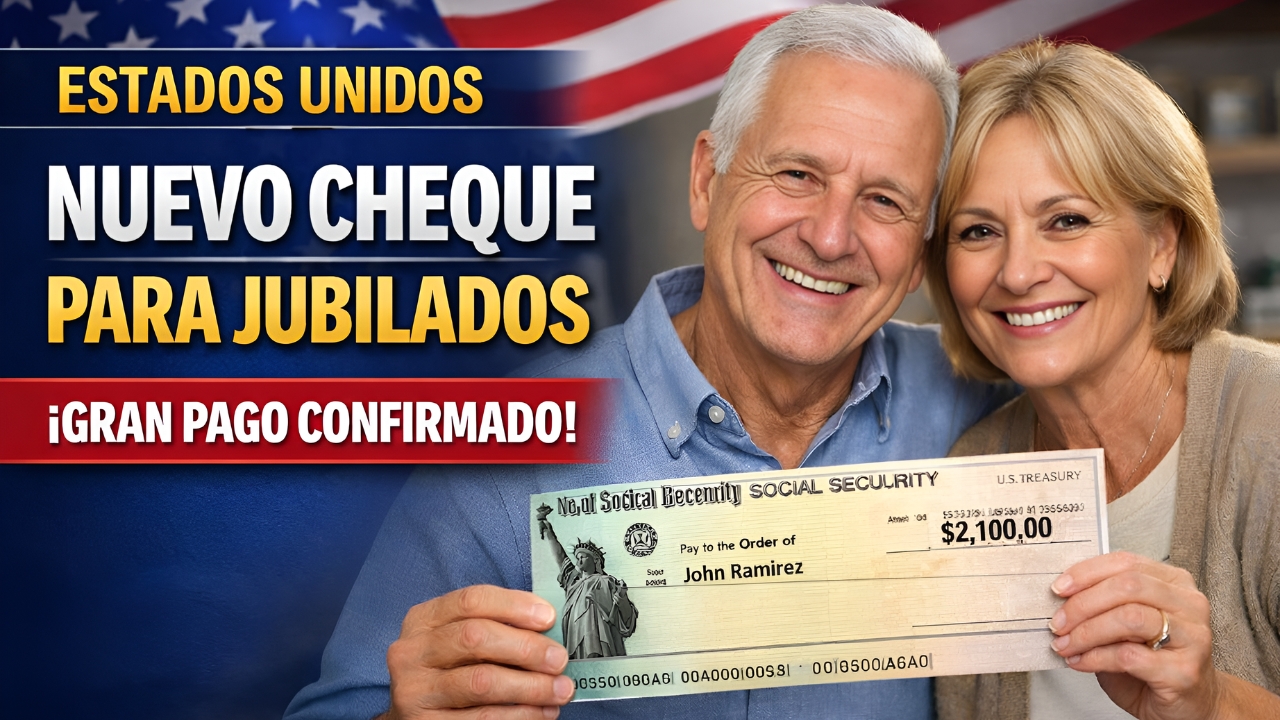 Estados Unidos: Nuevo cheque para jubilados – Quiénes califican y fecha de pago