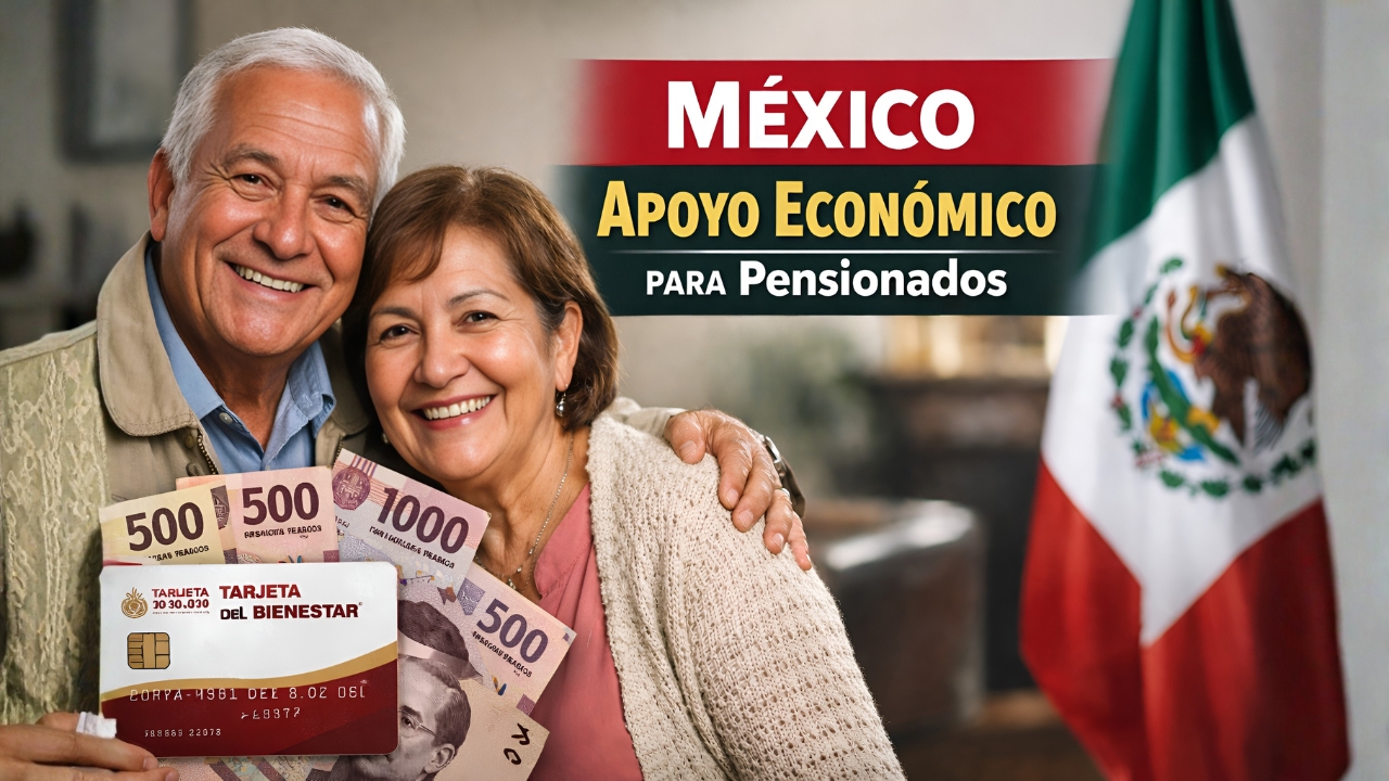 México: Apoyo económico para pensionados – Cómo solicitar en línea 2026