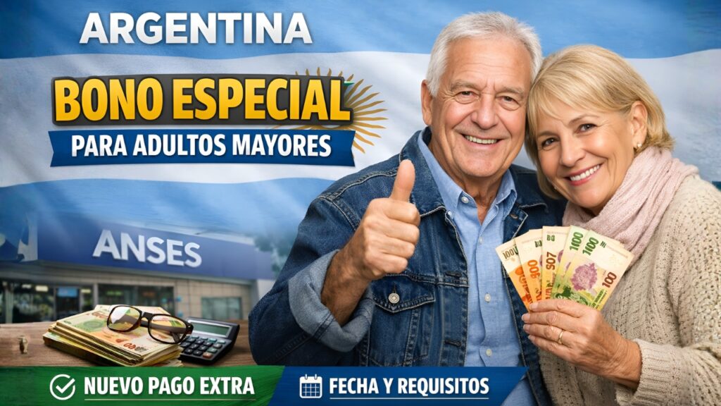 Argentina: Bono especial para adultos mayores – Requisitos y cuándo se paga