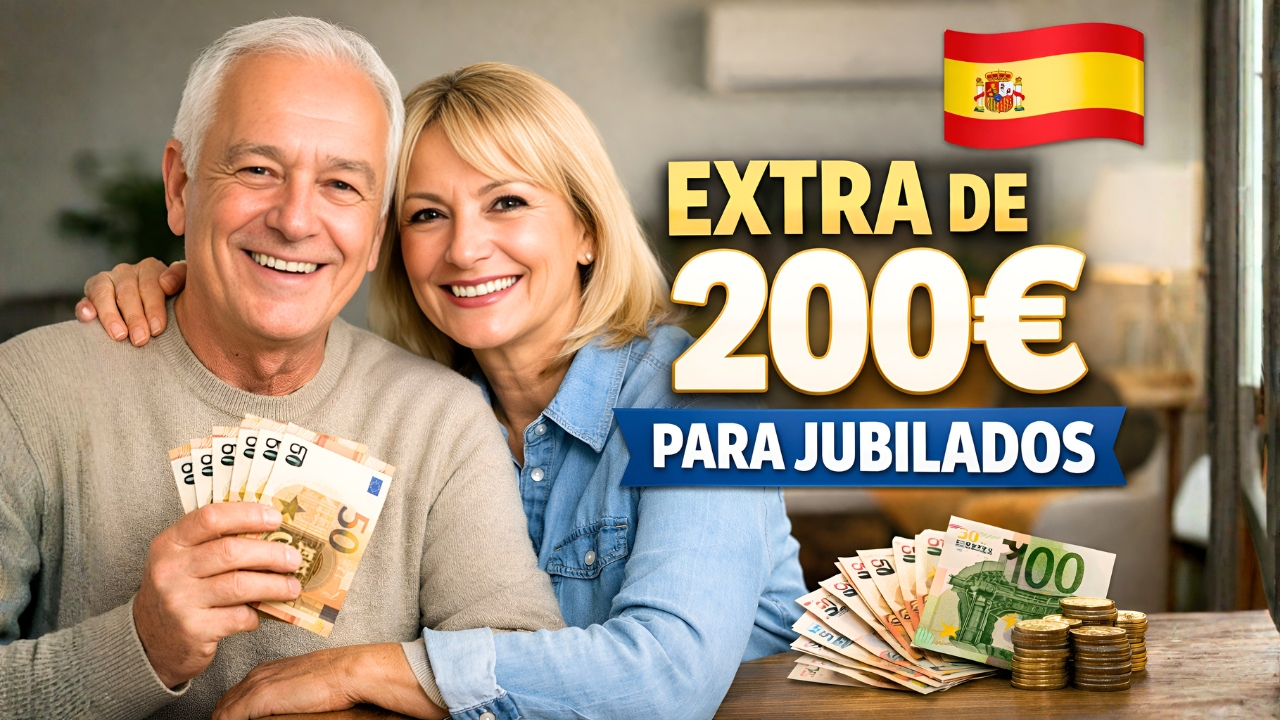 España: Bono Extra de 200€ Para Jubilados en Marzo 2026 – Requisitos y Cómo Solicitarlo