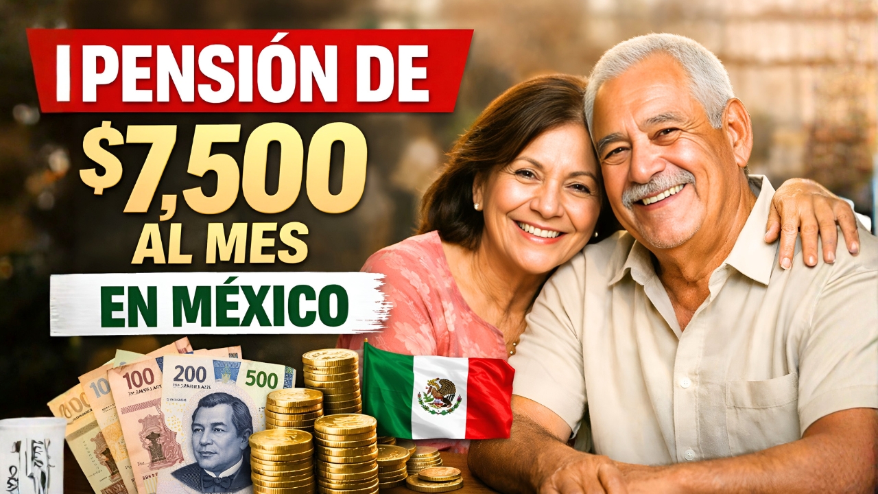 Pensión de $7,500 en México: quiénes califican, cómo solicitar y calendario de pagos confirmado para marzo 2026