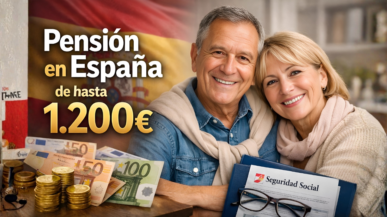 Nueva pensión en España de hasta 1.200€: beneficiarios, cómo pedirla y pagos confirmados para mayo 2026